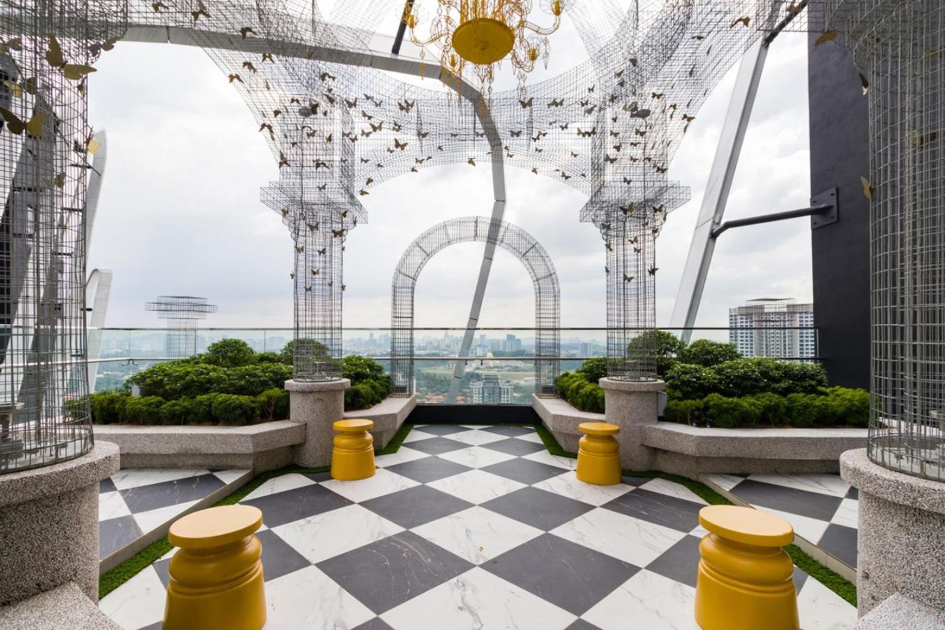 الشقق الفندقية كوالالمبورفي  Arte Mont Kiara المظهر الخارجي الصورة The Sky Garden